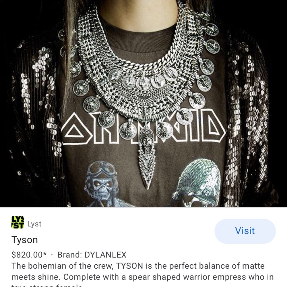 Dylanlex Tyson necklace (authentic)